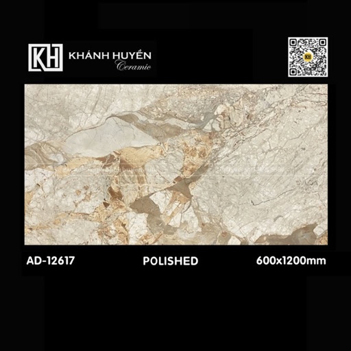 [GCCKH-AD-12617] Gạch ốp lát 600×1200 AD-12617