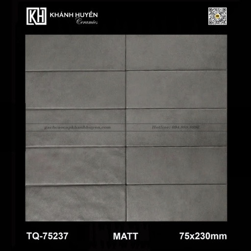 [GCCKH-TQ-75237] Gạch thẻ 75×230 TQ-75237