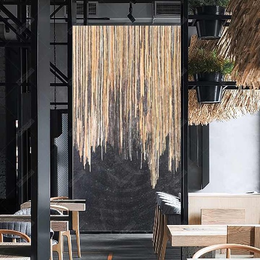 [106315985818] Tranh khảm gương nghệ thuật hiện đại trừu tượng thủ công mạ vàng cho khách sạn, phòng tắm, quán cà phê