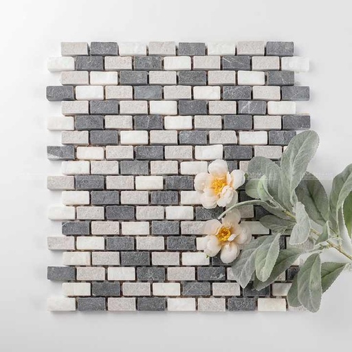 [106554840432] Gạch khảm đá tự nhiên trang trí tường và sàn nhà tắm