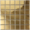 Gạch MOSAIC Vàng Bóng Loại Vuông 48x48mm