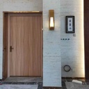 Tấm ốp đá MCM dẻo, thiết kế hiện đại, chống trơn, chất liệu travertin, dùng cho ngoại thất khách sạn