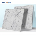 Gạch đá cẩm thạch Carrara trắng thiết kế hiện đại 50x50 bề mặt bóng