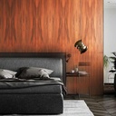 Ván ốp tường MCM mềm dán tự dính với lớp phủ gốm travertine dẻo