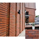Tấm ốp tường trang trí bằng gốm sứ tráng men ngoài trời, gạch đất nung nung kết