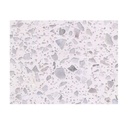 Gạch lát nền terrazzo trắng thiết kế hiện đại phổ biến nhất cho các dự án thương mại