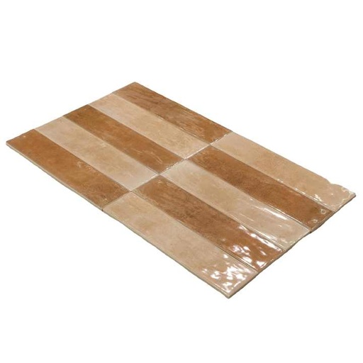 [106723485541] Gạch men sứ bóng khổ lớn 68x280mm sóng giả vân đá cho tường phòng tắm