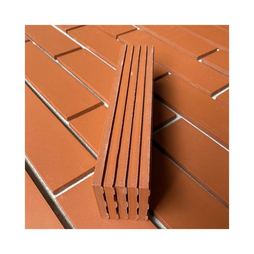 [105862145805] Gạch ốp tường đất nung màu đỏ thô mộc cổ điển giá rẻ