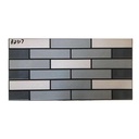 Gạch ốp lát ceramic màu xám cao cấp, thiết kế mới, giá rẻ, kích thước 300x600mm