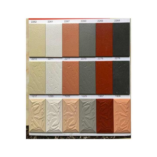 [105893225131] Gạch ốp tường ngoại thất phổ biến ở các nước Trung Á của Nga hiện có nhiều màu sắc