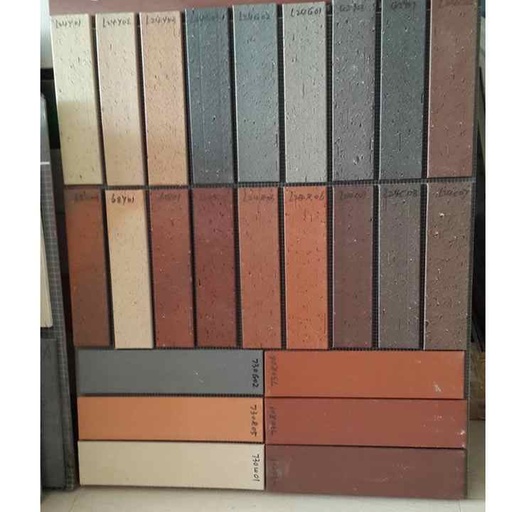 [12474082227] Gạch ốp tường đất nung đỏ trang trí giá rẻ kiểu dáng mới cho biệt thự và nhà ở