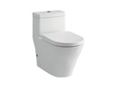 Bàn cầu một khối CW166RB/TC384CVK (Nắp đóng êm) CW166RBXW_TC384CVKW