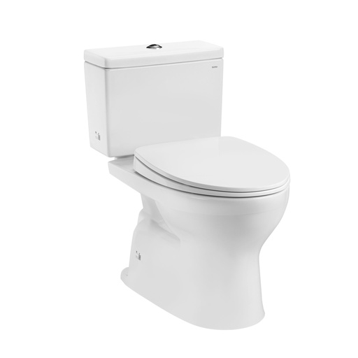 [CS302DT10W] Bàn cầu hai khối kèm nắp đóng êm TC395VS CS302DT10W