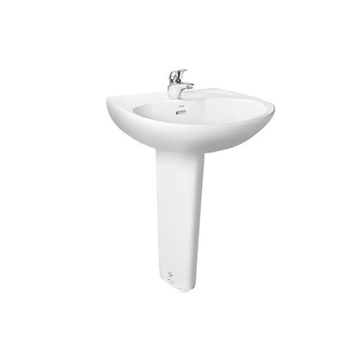 [LPT239CRW] Chậu rửa mặt lavabo LPT239CR treo tường chân dài LPT239CRW