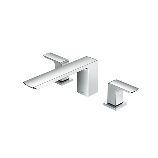 [TBG02201BA] Vòi xả bồn tắm TBG02201B nóng lạnh GR (3 lỗ) TBG02201BA