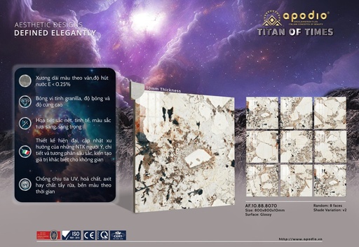 [GạchApodio80x80AF.10.88.8070] Gạch Apodio 80x80 AF.10.88.8070 - Bóng