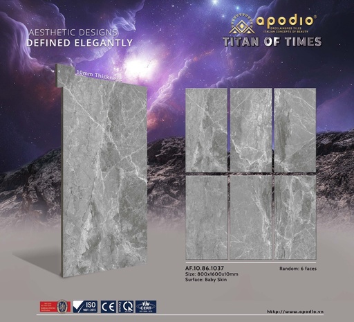 [AF.10.86.1037] Gạch ốp lát Apodio 80x160 AF.10.86.1037 (French Imperiale)