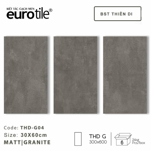 [DAISANB2B_G_11300756] Gạch ốp lát Eurotile BST Thiên Di 300*600mm THD G04