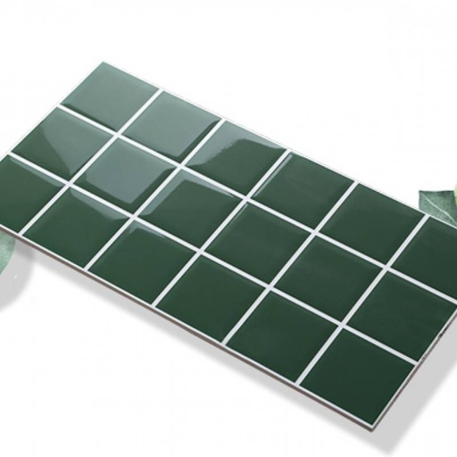 [DAISANB2B_G_73493365] Gạch thẻ ốp tường màu xanh kích thước 300x600mm bề mặt xanh bóng