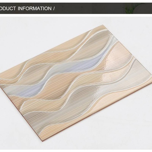 [DAISANB2B_G_57638147] Gạch men 3D ốp tường trang trí nhà bếp 200x300mm P313 vân sóng