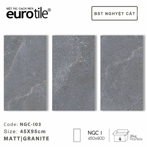 [DAISANB2B_G_14303955] Gạch ốp lát Eurotile BST Nguyệt Cát 450*900mm NGC-I03