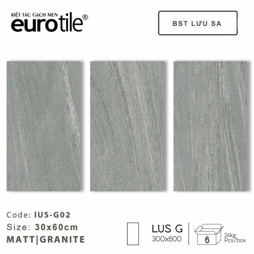 [DAISANB2B_G_13488316] Gạch ốp lát Eurotile BST Lưu Sa 300*600mm LUS-G02