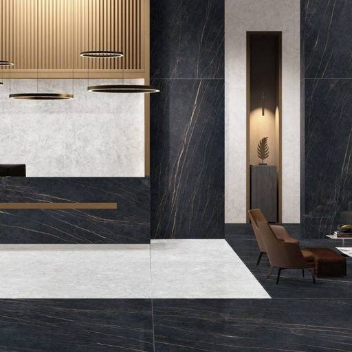 [DAISANB2B_G_46948343] Gạch ốp lát trang trí màu đen khổ lớn KT 2400*1200mm VG124JP627P