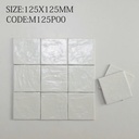 Gạch thẻ 125x125mm bề mặt ngọc trai cao cấp M125P00