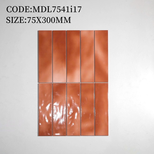 [MDL7541i17] Gạch thẻ 75x300mm men bóng loang nhập khẩu cao cấp MDL7541i17