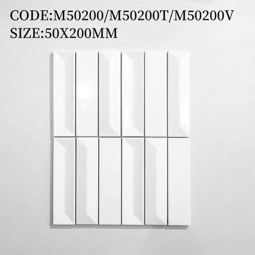 [M50200] Gạch thẻ 50x200mm nhập khẩu cao cấp M50200