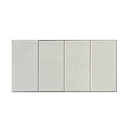 Gạch thẻ Việt Nam KT 75x150mm xám nhạt bòng phẳng loại 1 mã UTO36G
