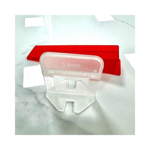 [106687024271] Hệ thống cân bằng gạch và phụ kiện, kẹp và thanh định vị bằng nhựa 0,5mm dễ sử dụng