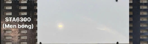 [STA3600] Gạch ốp tường Ceramic trắng Bóng KT 300x600mm  mã STA6300A (1h/1.44m/8v)