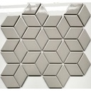 Gạch Mosaic thoi xám bóng kt 48x82x6mm 51508 (1h/1.818m/22vien)