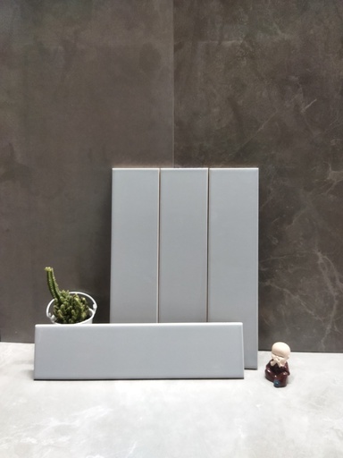 [101068633] Gạch thẻ 75x300mm xám xanh mờ phẳng mã 68633