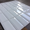 Gạch thẻ VN 75x150mm trắng vát cạnh L1 (75150-B)