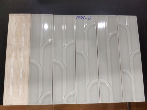 [0304-0] [0304-0] Gạch thẻ VN 75x300mm họa tiết bóng xám mã 0304-0