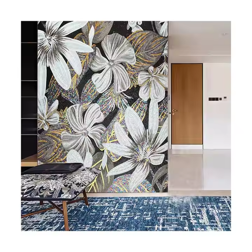 [106941327122] Tranh khảm tường hoa văn hiện đại tùy chỉnh