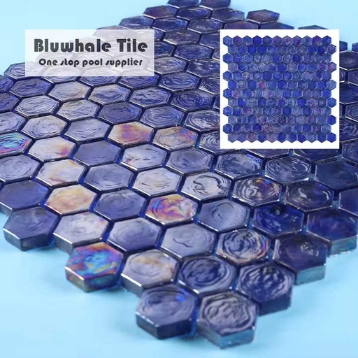 [106932295512] Gạch khảm kính pha lê xanh ngoài trời giá sỉ