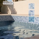 Gạch MOSAIC Hồ Bơi Sứ Đá Cẩm Thạch Đá Tự Nhiên Ngoại Thư