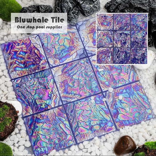 [106325902985] Gạch Hồ Bơi Bluwhale 10mm Màu Xanh Coban