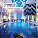 Gạch Mosaic Tam Giác Sứ Bể Bơi Ngoài Trời