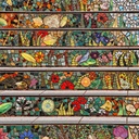 Trang trí hồ bơi 1x1, gạch mOSAIC kính cho hồ bơi