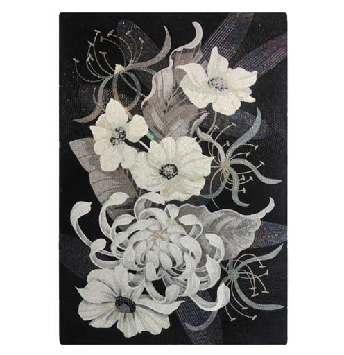 [104875363282] Tranh khảm kính hoa văn hiện đại bán buôn 2024