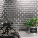 Gạch khảm kính hiện đại phòng tắm 23x48mm