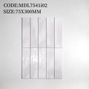 Gạch thẻ 75x300mm men bóng loang nhập khẩu cao cấp MDL7541i02