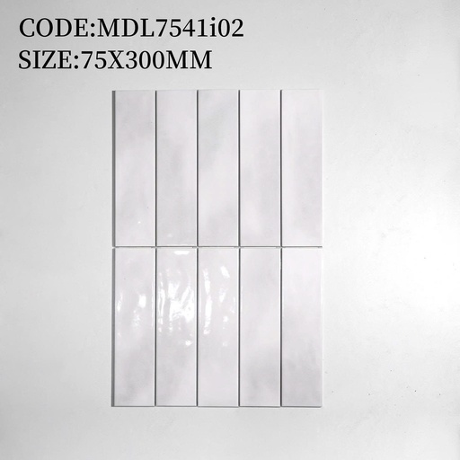 [MDL7541i02] Gạch thẻ 75x300mm men bóng loang nhập khẩu cao cấp MDL7541i02