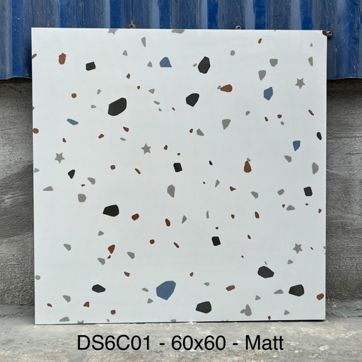[6C01] Gạch Terrazzo KT 600x600mm 6C01