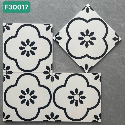 [F30017] Gạch Bông men KT 300x300mm F30017 (1h/1m/11v)