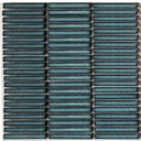 Gạch Mosaic que xanh rạn chip KT 12x92mm mã CT129214